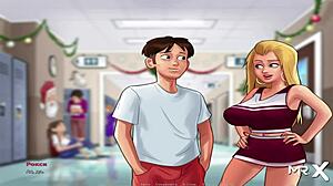 Summertimesaga - Можеш ли да издържиш да видиш моите сочни цици в епизод 1?