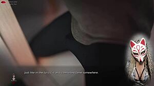 Ah, não consigo parar de espiar a Sra. Denver, aquela MILF sexy no banho episódio 14