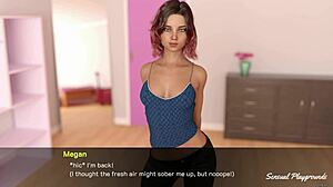 러스트 이론 펼쳐지며 취한 룸메이트, 빅 딕으로 거칠게 박히길 갈구다