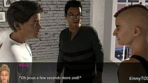 מנסה תלבושות זנות בציבור עם קבוצת זינים גדולים בספר הכישוף חלק 6