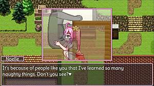 诺埃尔用力推野蛮自慰游戏场景