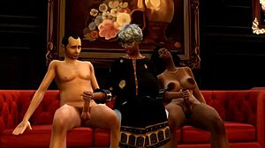 Sims 4-parodi smäller alla presidenters kvinnor med djärv action