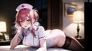 Sexy sestry touží po intenzivním šukání s masturbací piči ASMR v necenzurovaném hentai