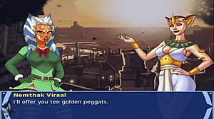 ستار وورز أورانج ترينر الجزء 12 يغري أكشن وحش جامح