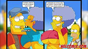 Лучшие секс моменты из Simptoons Симпсонов часть 5