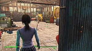 Большое анальное приключение Эли с синт-машиной