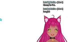 Vtuber משחקת Koikatsu Party עם ספנק וקרימפיי בחלק 5