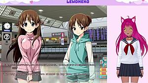 In eerste deel duikt vtuber in Go Go Nippon terwijl solo masturberend met speeltjes.