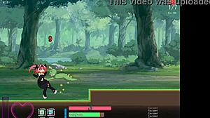 สาวผมแดงล่อลวงชายสีเขียวในเกมเฮนไต Erisdysnomia