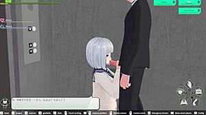 엘리베이터 크림파이 액션, 루프 트레인 H게임 씬