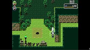 Дикая лесная приключение Юки с пальцами в жопе и писаньем в хентай игре эп 10