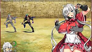 عنوان مثير للعبة هينتاي كي أوف إيغ جزء 4 مع بي دي إس إم جماعي وكريم باي