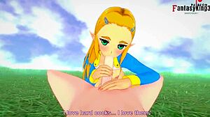 Jeg redder Zelda og knuller henne hardt i Breath of the Wild kortfilm