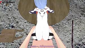 Aventura Selvagem de Sexo POV na Cidade de Rei Ayanami