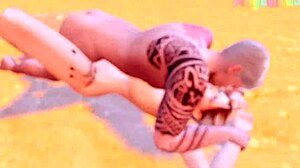 เมียแอบเย็ด โดนสามีคักโกลด์ เย็ดก้นแรง ในปากและหลัง ด้วยหียักษ์