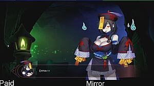 Mirror Część 03 - Słodka Anime Laska Rozbiera Się Do Naga!