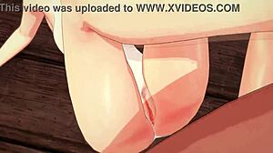 Kana Arima ja Hoshino Ruby threesome Oshi No Ko Hentai:ssa