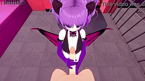 Osobní succubus dává intenzivní kouření z pohledu