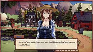 Milf Blonde Ngentot Bokong di Ranch di Breeding Farm Bagian 15