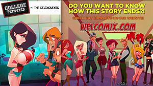 Penjahat dominasi aksi anal keras