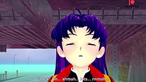 מזאטו קאצוראגי מציצה חמה וסצנת שדיים