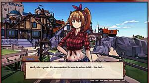 Biakkan MILF comel dalam permainan ladang ini?