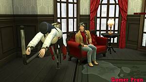 Naruto Cap 7: Il Saggio Costruisce Harem Nella Stanza Proibita, Inizia Anal Con Hinata Hyuga