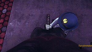 يا صديق، شاهد جودي هوبس تقدم هاند جوب ساخن في زوتوبيا فوري 3دي مانجا!