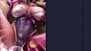 Dvojni seks zabava v taverni kralju perverzij