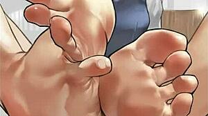 야, 가장 핫한 애니 발 액션 볼래?