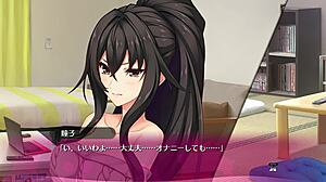 Acțiune bukkake se desfășoară în episodul 12 al jocului hentai