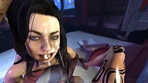 Две транссексуалки чукат момиче в 3D оргия