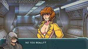 Star Channel 34 μέρος 80: κοκκινομάλλα Lara Croft μεγάλα βυζιά σόου!