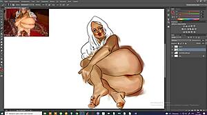 Хеј, хоћеш да видиш ову дивљу дигиталну уметност?