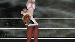 Beauty Wrestler Showdown on Smplace Com