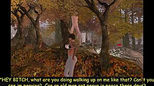 Плохой дедушка шокирует в SecondLife часть 1!