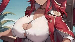 Gadis-gadis lanun comel pamerkan tetek gergasi dalam kompilasi