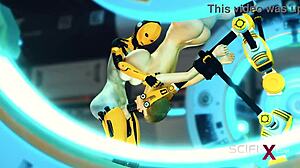 Вау! Милая Брюнетка В Наручниках, Сосёт Большой Член, Трахает Жёстко!