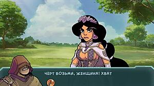 Игра Star Channel 34 часть 21 разворачивается с арабскими ночами маленькой шлюхой на улице