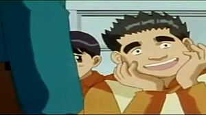 Молодая хентай мама получает неожиданный кремпай в киску