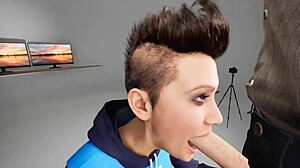 Deepthroat rychlík v 3D anime hentai traileru s nepořádnou akcí a velkými prsy pro intenzivní zážitek. Podívej se na divokou teen animaci!