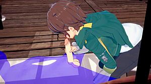 kazuma yaoi POV手淫和猛烈口交