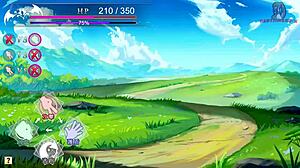 Mišičasti demon kralj hrepeni po mojem ogromnem kurcu v divjem hentai akciji