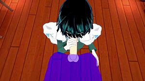 Hej Fubuki, dej mi teď ten tvrdý handjob a blowjob!