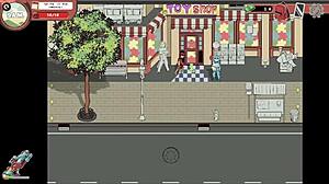 Spooky Milk LifeヘンタイゲームEp 17、荒々しいディープスロートでザーメンブラスト