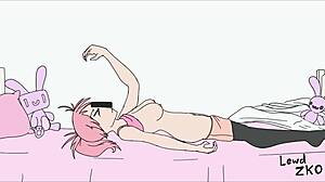 Kompilacja hentai Crystal z ogromnymi cyckami Lewdzko