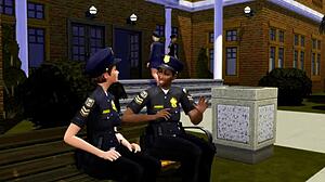 Sims 4 Akademia Po-Leece: Parodia z dziką akcją grupową