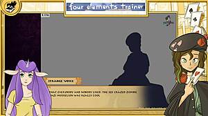 아바타 트레이너 파트 11 헨타이에서 장난감으로 레즈비언 블로우잡 해