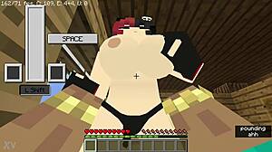 Zakaj Steve dominira tej goth kockasti dekletu?