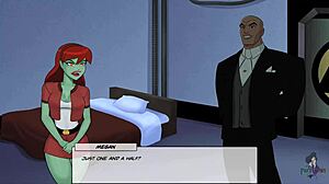 dc comics something unlimited part 52 cheshire and artemis in steamy lesbian playtime with costumes